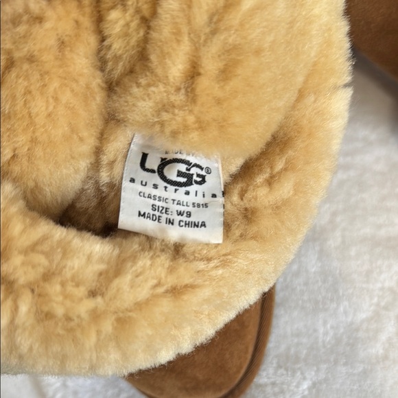 UGG Classic Tall Boots | Chestnut | Shearling Lined - Picture 9 of 15